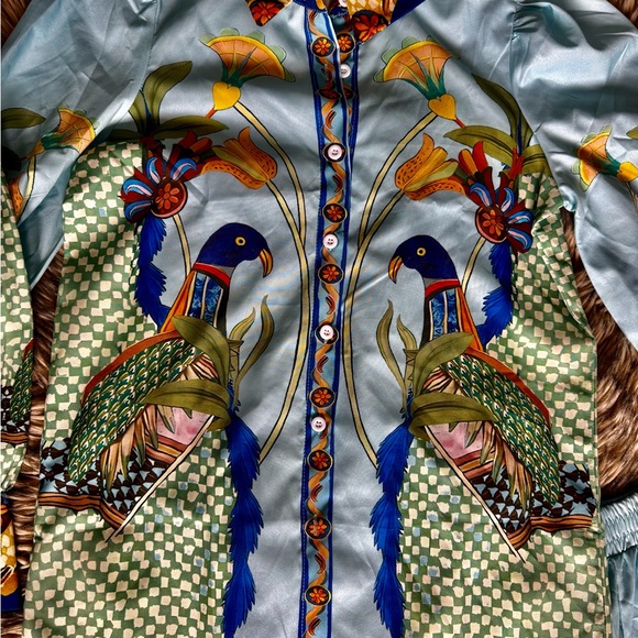 Colorful Peacock Print Set - Picture 2 of 7